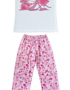 Pijama Conjunto Mujer Personajes Varios Otoño Invierno Pantera Rosa Xxl