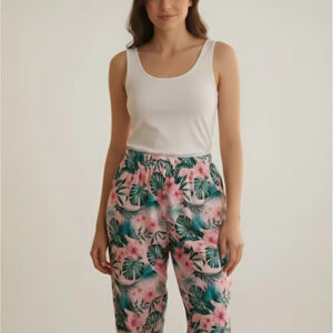 Pantalón Pijama Mujer Invierno Modal Largo Suave Martina